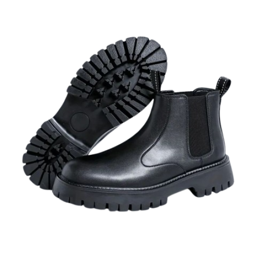 Black and Brown Chelsea Boots - Affordable Handmade Luxury Shoes in Pakistan