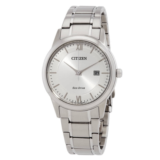 Citizen Silver Watch for Men – Classic Stainless Steel Luxury Timepiece